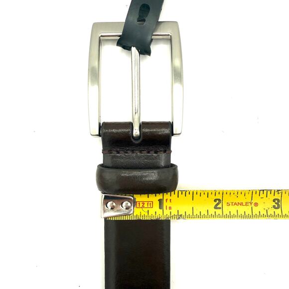 Jos. A. Bank Brown Leather Dress Belt Size 50 / 125 NEW - Picture 16 of 16